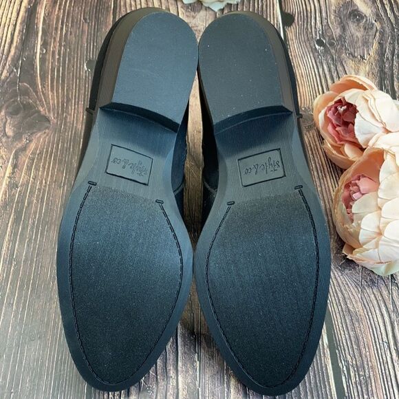 Style & Co Black Wiley Ankle Booties - Picture 6 of 8